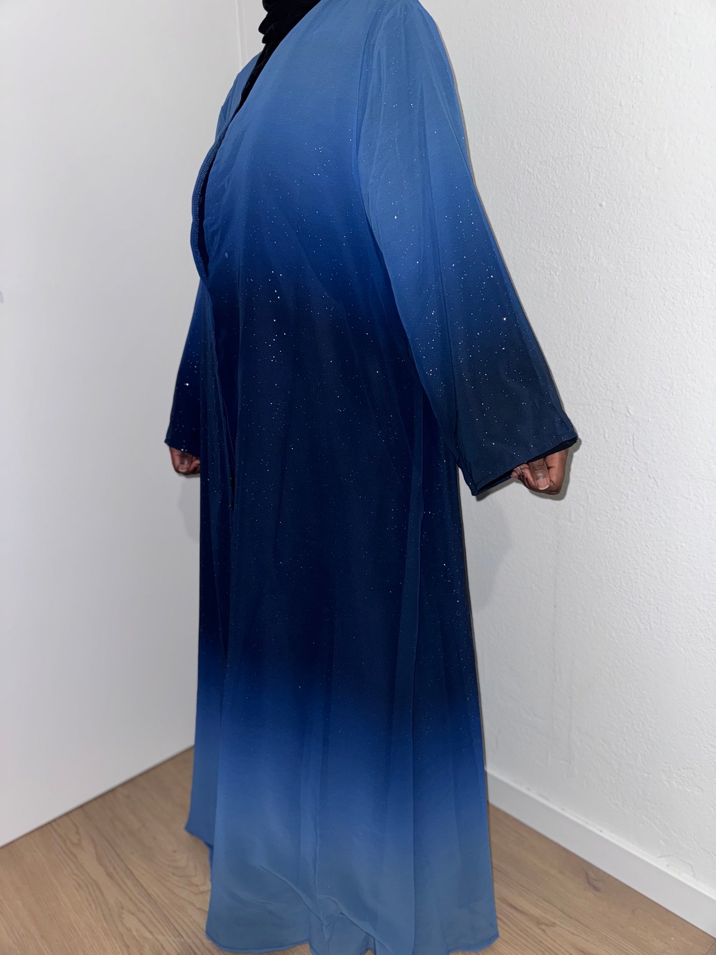 Abaya Ombré Navy
