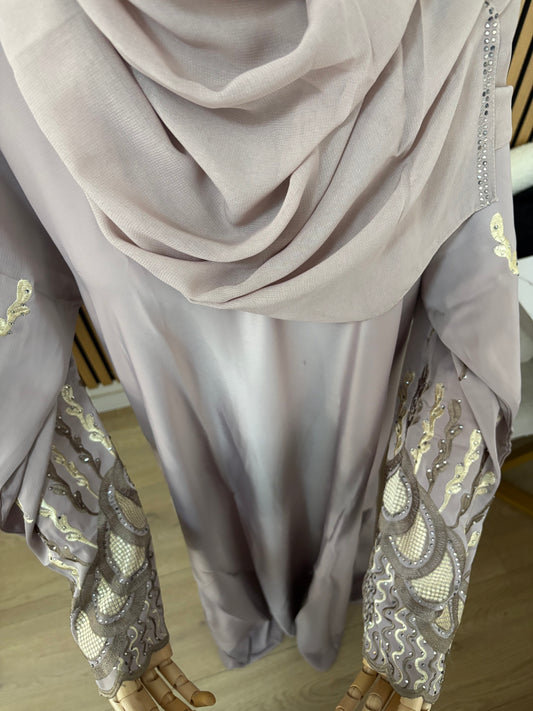 Dusty Pink Abaya