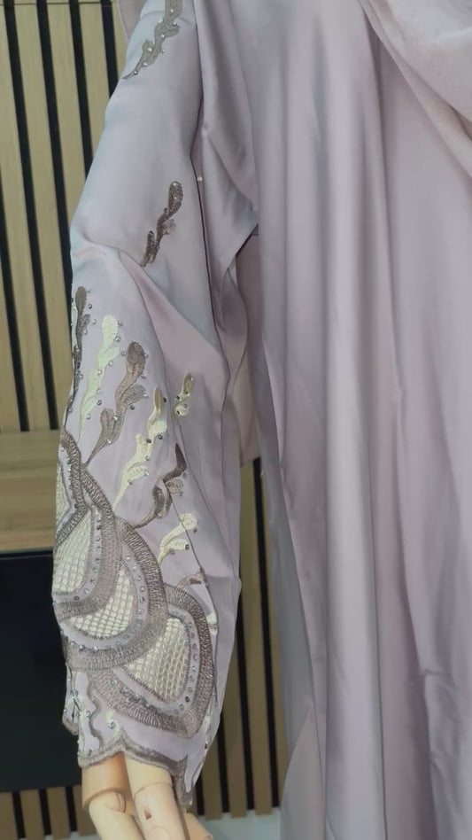 Dusty Pink Abaya